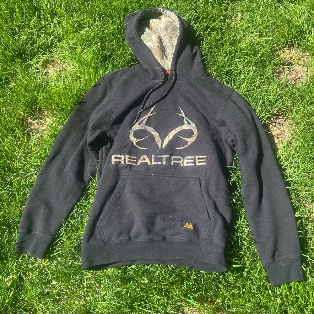 Realtree Black and Camo Hoodie